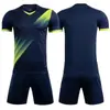 Uniformes de Fútbol al por Mayor para Niños/Adultos, Uniformes de Equipo de Entrenamiento de Competición, Ropa Deportiva, Playeras de Verano de Manga Corta con Estampado