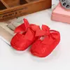 Sapatos de Bebê Princesa Primavera e Outono Sola Macia 0-12 Meses Bebê Menina Sapatos de Rede Únicos Respiráveis Infantil Criança Meias Sapatos de Chão