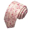 Nova série azul de primavera e verão gravata masculina estilo britânico moda executiva jacquard tingido em fio gravata manual atacado
