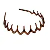 Faixa de Cabelo Fofa Ondulada com Dentes, Antiderrapante, Textura Alta, Fosca, para Mulheres, Especificamente para Lavar o Rosto, Faixa de Cabelo para Prender o Cabelo
