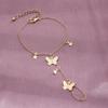 BZ1238 Joias transfronteiriças europeias e americanas ins joias simples e da moda pulseira de moda personalidade feminina borboleta estrela de cinco pontas