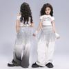 Disfraz de baile de jazz para niñas, traje de jazz para niñas, disfraz de baile callejero moderno y elegante.