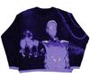 Suéter holgado estilo Harajuku retro de Diablo Street para hombre y mujer, estilo americano Y2k, otoño/invierno