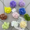 Juego de 117 Flores Artificiales de Hortensia para Decoración de Bodas, Flores Falsas para Decoración del Hogar, Arreglo Floral Artificial de Alta Gama para Transmisiones en Vivo