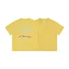 Ropa Infantil Dk 26 Verano Exterior Serie Montaña Fresca Secado Rápido Camiseta de Manga Corta para Niños y Niñas, Top Casual para Niños y Adolescentes