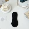 Nuevos calcetines para mujer Primavera/Verano 2026 Color Crema Sólido Malla Algodón Peinado Delgados Tobilleros para Mujer
