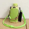 Bolsa para Garrafa de Água Dopamina Estilo Japonês Transfronteiriça, Bolsa Transversal para Esportes ao Ar Livre e Viagem, Bolsa Leve Casual para Celular