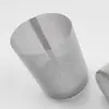 Cartucho de filtro de aço inoxidável 316, tambor de filtro cilíndrico para tubulação industrial, cartucho de filtro soldado para filtração