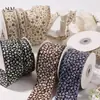 Fita com Estampa Floral Ondulada para Roupas de Bebê, Acessórios de Cabelo DIY, Bordas de Laço, Fita Floral Franzida para Embalagem