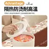 Mantel para Mesa de Comedor Estilo Nuevo 2026, Lujo Ligero y Sensación de Alta Gama, Mantel para Mesa de Centro de Sala de Estar, Impermeable, Resistente al Aceite, Resistente al Calor, Protector de Mesa