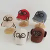 Óculos de Piloto para Crianças Proteção Auricular Chapéu de Pato Chapéu Quente de Pelúcia Outono e Inverno Meninos e Meninas Chapéus Fofos Promoção