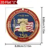 La Moneda del 250º Aniversario del Día de la Independencia de los Estados Unidos