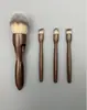 Pincel de Maquiagem Magnético 4 em 1 Transfronteiriço Conjunto de Pincéis Multifuncional Portátil Pincel para Pó Solto Pincel para Sombra dos Olhos Pincel para Sombra do Nariz Pincel para Esfumar