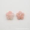 Casaco em forma de flor de lã Fivela de roupa em forma de estrela Acessórios de botão de plástico Jaqueta costurada à mão Botões decorativos coloridos de alta qualidade