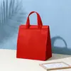 Sacola Isolada Não Tecida para Levar com Logo Impresso, Sacola de Alumínio para Conservar Alimentos Frescos para Churrasco, Sacola de Embalagem