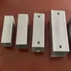 Conector de tubo cuadrado sin soldadura, tes de tubo cuadrado, unión directa de acero cuadrado, conector de codo de 90 grados para tubo cuadrado galvanizado