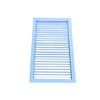 Ventilación de Aire con Rejilla de Doble Capa a Prueba de Lluvia ABS Ventilación de Aire Rejilla de Ventilación de Aire de Aleación de Aluminio Ventilación de Aire con Rejilla de Una Sola Capa de Aleación de Aluminio