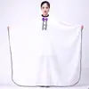Paño transparente para peluquería de teléfono móvil, corte de pelo y peinado, paño de peluquería ampliado, tela de seda arrugada, 180 cm