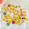 Accesorios para Joyería DIY, Paquetes de Expresiones de Dibujos Animados Lindas y Divertidas, y Pegatinas de Vidrio Se Pueden Personalizar Todos