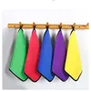 Toalha de Pesca Grossa Antiaderente para Isca Dupla Face Absorção de Água Toalha para Limpar Mãos Pano para Limpar Vara de Pesca Tecido Coral Fleece para Exterior Pano para Limpeza de Carro