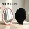 Espejo de Maquillaje Irregular de Escritorio para Hogar, Dormitorio, Oficina, Dormitorio de Estudiantes, Tocador, Espejo Portátil Nube