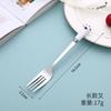 Fabricantes de origen imitación cerámica garra de gato de dibujos animados acero inoxidable cuchara cubertería creativa tenedor cuchara para comer infantil hogar