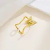 Anel de Unha Aberto Borboleta Diamante Tendência Europeu e Americano para Mulheres Design de Nicho Ins Elegante Exquisito Anel de Manicure