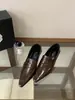 Nuevos Zapatos de Tacón de Aguja de Punta Cuadrada Estilo Francés Estilo Británico para Mujer Talla 35-40 Primavera y Otoño 2026
