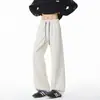 Colección Otoño 2026: Pantalones largos de pierna recta, sin dobladillo, con bloques de color, tallas M-5XL, HK26988 - Especial P22