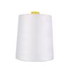 Venta al por mayor de fábrica rollo grande un kilogramo hilo de coser blanco y negro 402 resistencia alta hilo plano hilo para remallar borde hilo máquina de coser