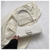 Bolso tipo baguette personalizado estilo francés 2023 Nuevo Tendencia de Moda Bolso de Hombro Color Sólido Simple y Elegante para Mujer