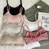 Conjunto de Sutiã Sexy Mais Vendido Transfronteiriço Esportivo À Prova de Choque Alta Elasticidade Push-up Costas Abotoadas Lingerie Calcinhas