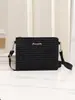 Bolso Pequeño Cuadrado para Mujer, Bolso Cruzado Versátil de Moda 2025, Terciopelo Rayado Otoño e Invierno Teléfono Móvil Nuevo Negro