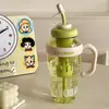 Espesado Nuevo Alto Valor Barriga Grande Tipo Pajita Ventosa Gran Capacidad Taza Ton con Asa Tetera Grande