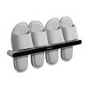 Estante para zapatillas sin perforaciones para baño, estante de almacenamiento para inodoro, artefacto para guardar zapatos, estante para colgar en la pared del inodoro, escurridor