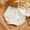 Calzones de algodón simples sin costuras de seda de morera para adulto de cintura media transpirables de ácido poliláctico para mujer venta al por mayor de fábrica