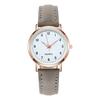 Nuevo reloj luminoso digital sencillo para hombres y mujeres estudiantes, pequeño reloj informal de cuero esmerilado fresco, reloj de cuarzo para mujer.