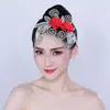 Jiaozhou Yangko tocado abanico apertura danza plaza danza cuadrada tocado de plaza danza clásica folclórica latina actuación de danza cuadrada por Mai Taibao
