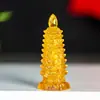 "Ornaments da Torre Wenchang de Cristal Natural Preenchidos com Resina" Mesa Estudo Resina Cristal Torre Wenchang