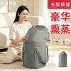 Cubo plegable para pedicura, cuenca portátil aislada para pedicura de viaje, cubo profundo elevado que llega hasta las pantorrillas, bolsa multifuncional para pedicura para uso doméstico