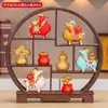 Nuevo Zodiac Chino Oveja Bo Gu Jia Adorno de Exhibición Mascota del Año de la Oveja Sala de Estar Gabinete de Entrada Decoración del Hogar Regalo de Apertura