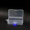 Caja de Exhibición de Plástico Rectangular Transparente Cerradura Caja Vacía Caja de Empaque para Piezas Digitales Caja de Almacenamiento de Ferretería de PP Equipo de Pesca
