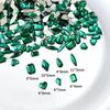 Nova Arte Chinesa Do Prego Zhen Huan Armadura Diamante Verde Escuro Amor Quadrado Diamante Flash Em Forma de Diamante Diy Jóias Artesanais Diamante