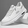 Tênis Brancos Novos da Primavera de 2026 Estilo Coreano Tendência Jovem Casual Sapatos Masculinos Versátil Casual Tendência Tênis Masculinos Sapatos de Skate