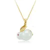 Colar com Pingente de Gota de Zircônia para Mulheres Verão Luz Luxo Design Nicho Geométrico Corrente Clavicular Aço Titânio Novo Estilo 2024