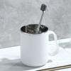 Taza para Enjuague Bucal de Acero Inoxidable Alto Valor Estético Taza para Cepillado para Parejas Simple de Alto Sentido Vaso para Cepillo de Dientes para Niños Vaso para Enjuague Bucal