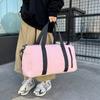 Bolsa de Natación Yoga Fitness Venta al por Mayor Transfronteriza Bolsa de Viaje con Almacén para Zapatos Resistente al Desgaste Práctica para Mujer de Gran Capacidad de Hombro Cruzada