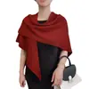 Bufanda Triángulo Grande Asimétrica de Alta Elasticidad para Mujer Mezcla de Lana Invierno Cálido Tejida Calada Retorcida Bufanda Chal Cálido