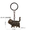 9 2ª Generación Serie Cálida Autoreparable Gato Japonés Rollo Redondo Simple y Sólido Gato Portátil Llavero Coreano Colgante para Bolsa