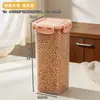 Pote BNBSselado Pote de Arroz Recipiente de Armazenamento de Grau Alimentício Cozinha Temperos Grãos Secos Caixa de Cereal